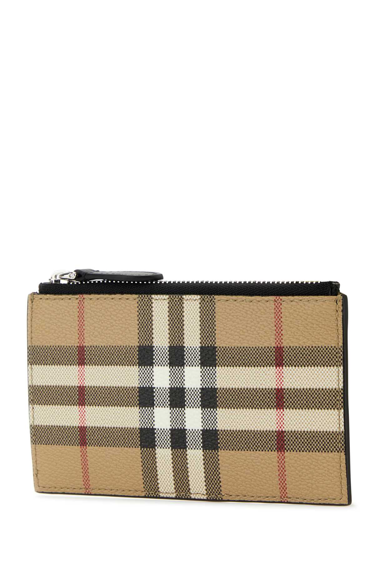 Burberry Men Printed Canvas Wallet - JUSTLUXURY
