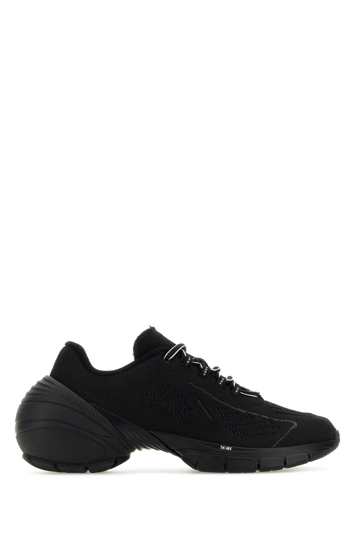 Givenchy Men Black Fabric Tk-Mx Sneakers - JUSTLUXURY