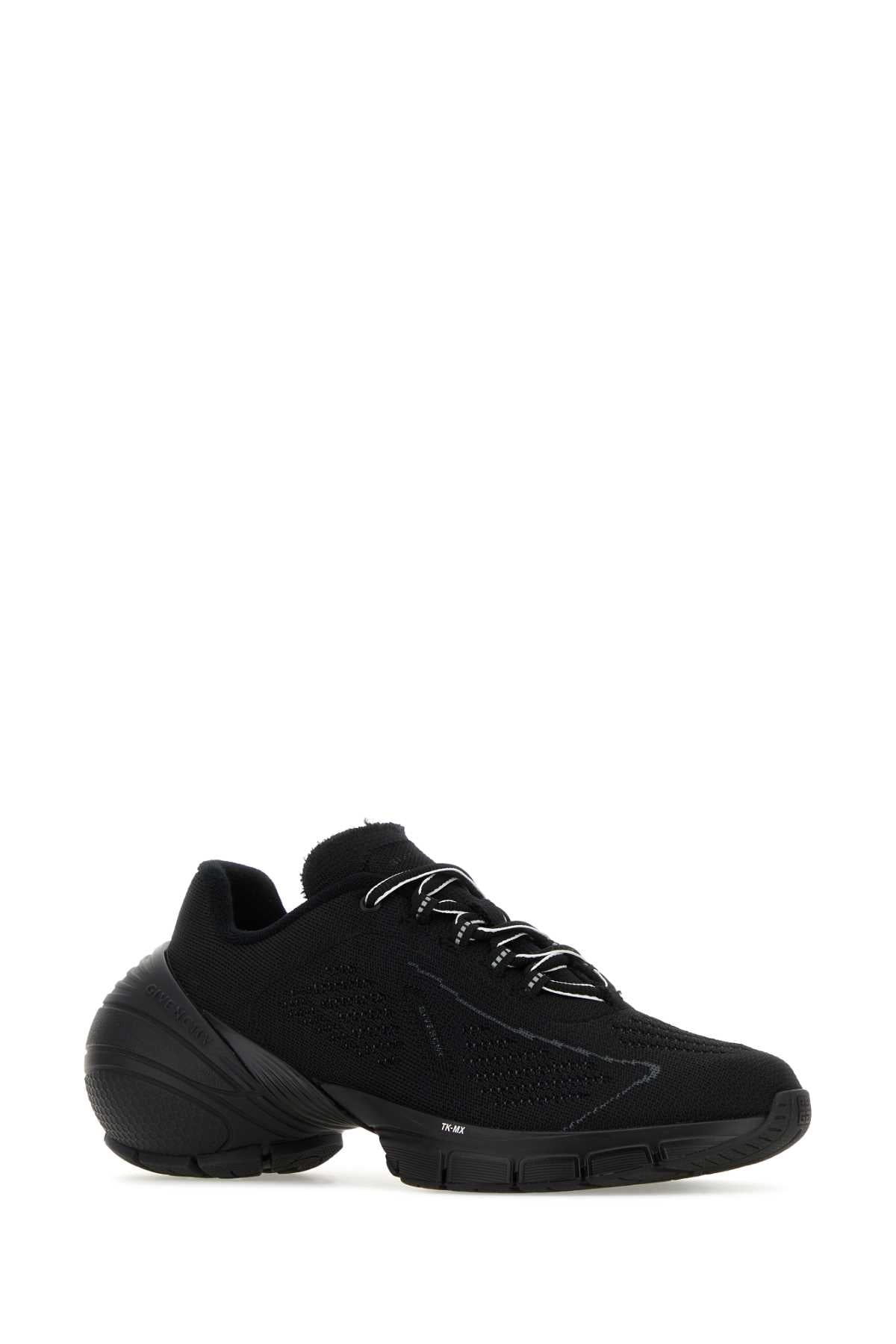 Givenchy Men Black Fabric Tk-Mx Sneakers - JUSTLUXURY