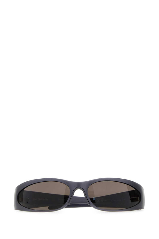 Balenciaga Men Graphite Aluminum Reverse Xpander 2.0 Sunglasses