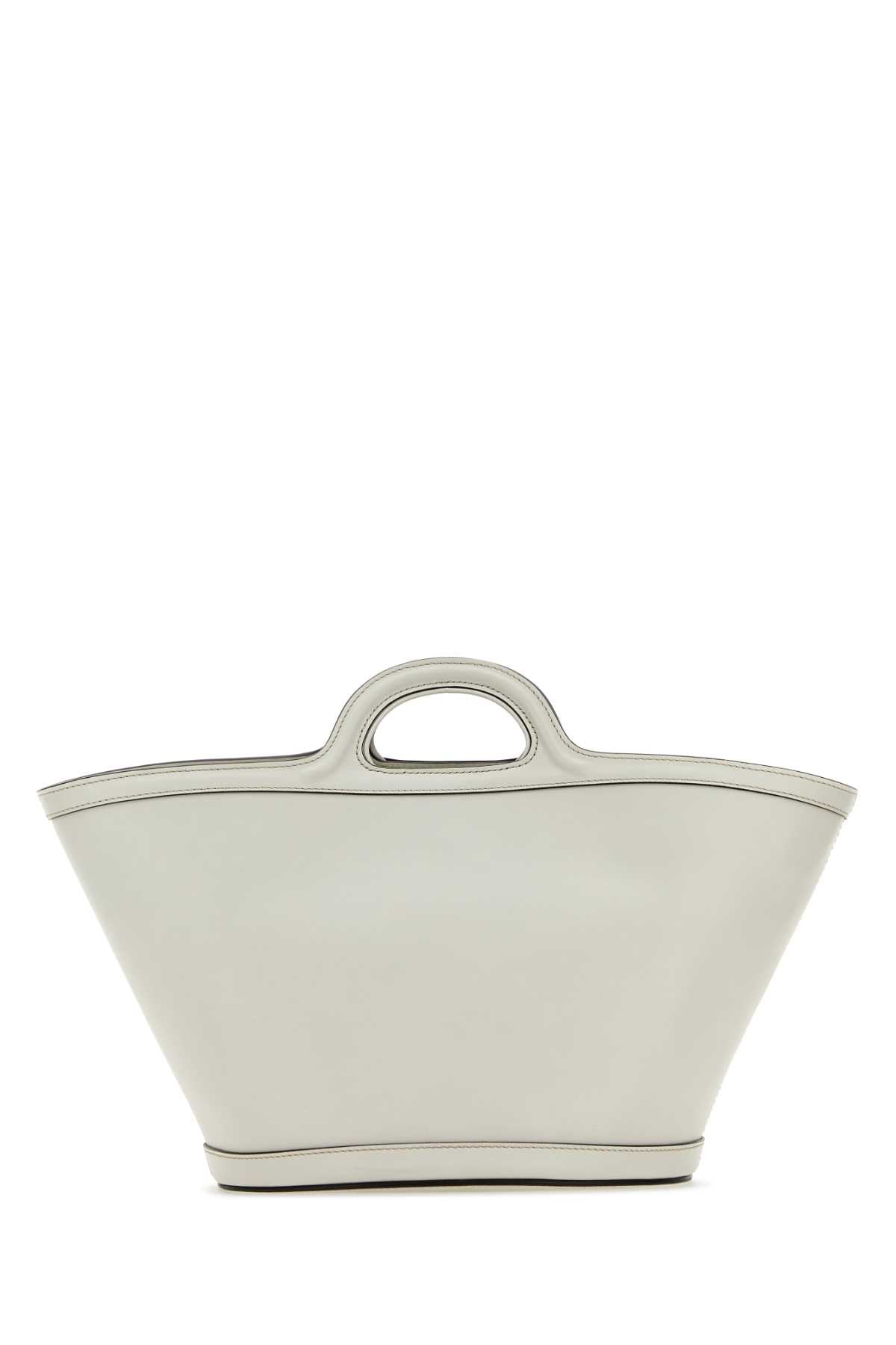 Marni Women White Leather Small Tropicalia Handbag - JUSTLUXURY