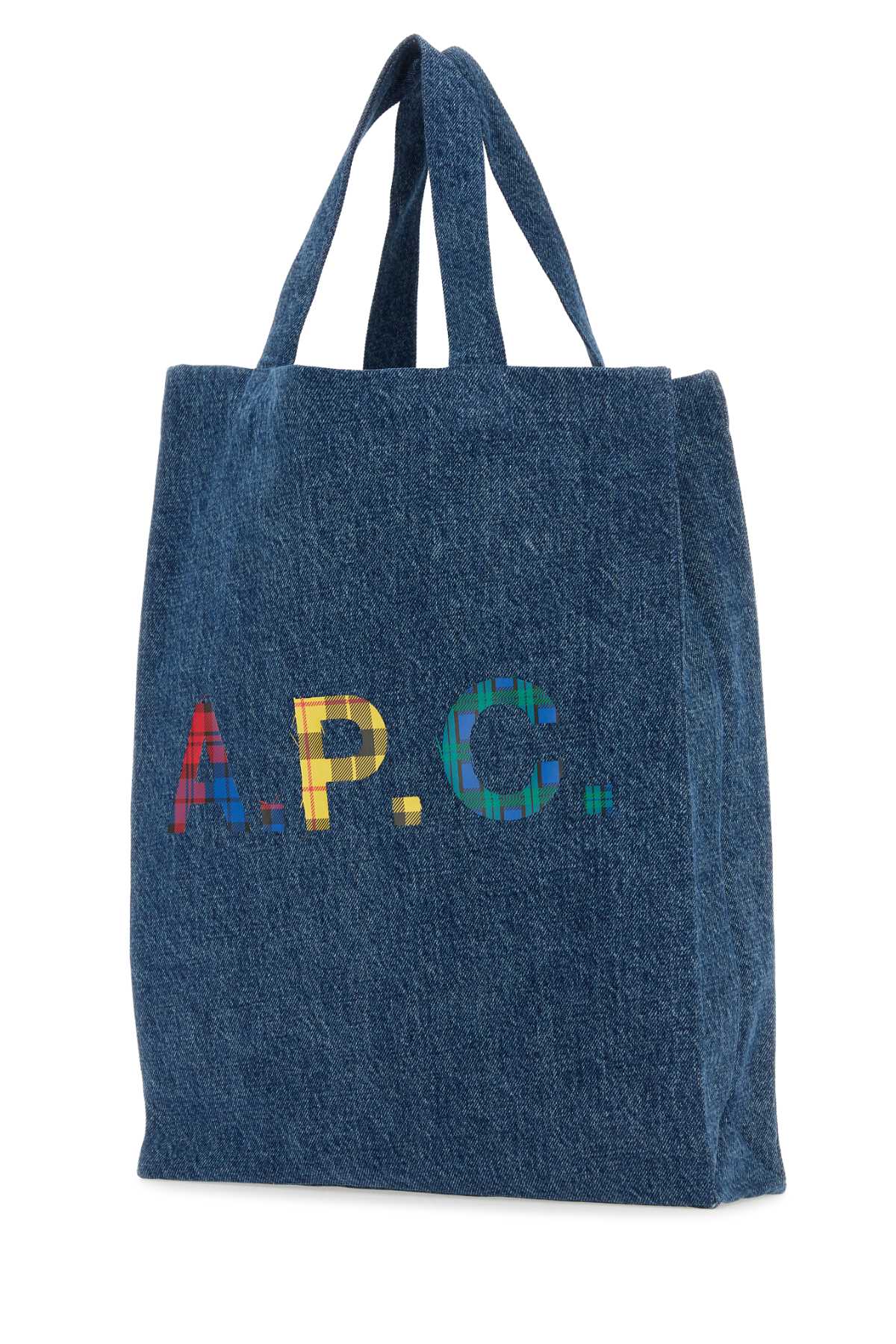 A.P.C. Women Denim Mini Lou Shopping Bag - JUSTLUXURY