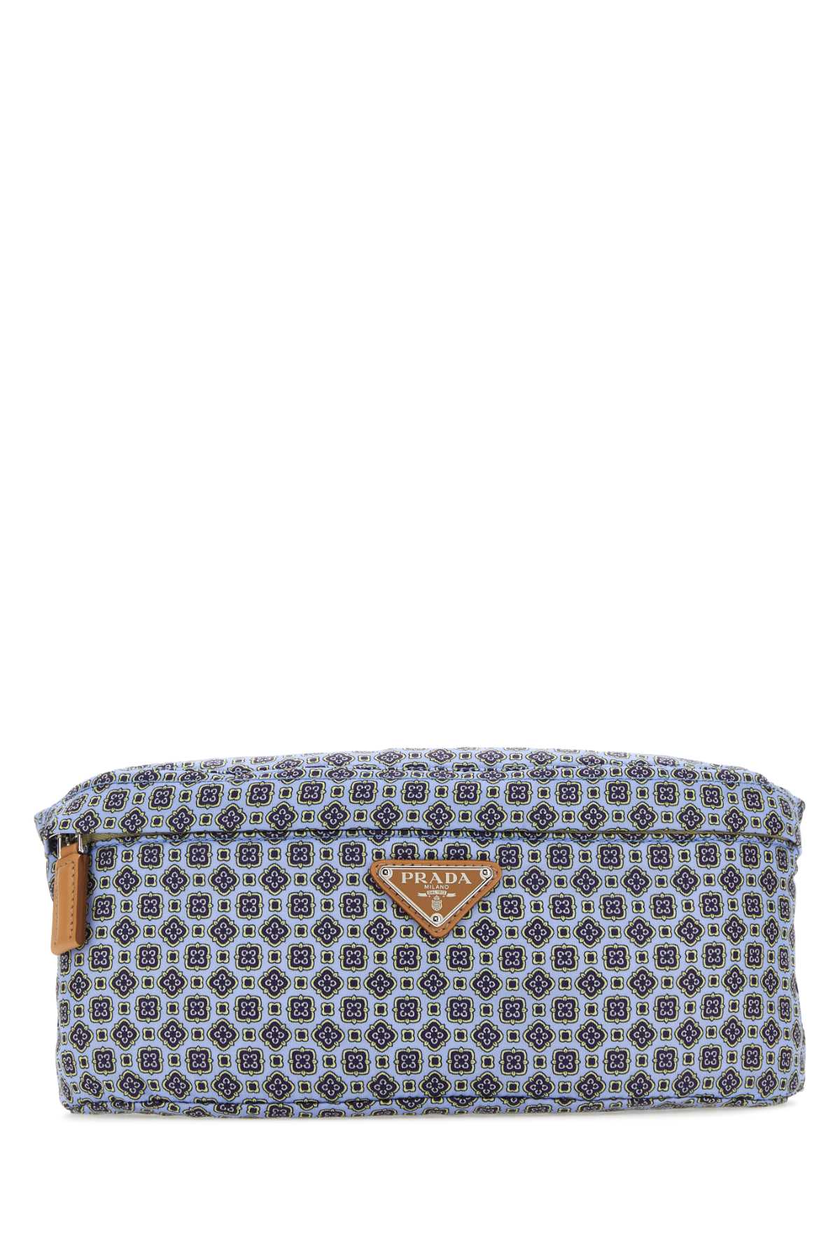 Prada Men Printed Re-Nylon Belt Bag