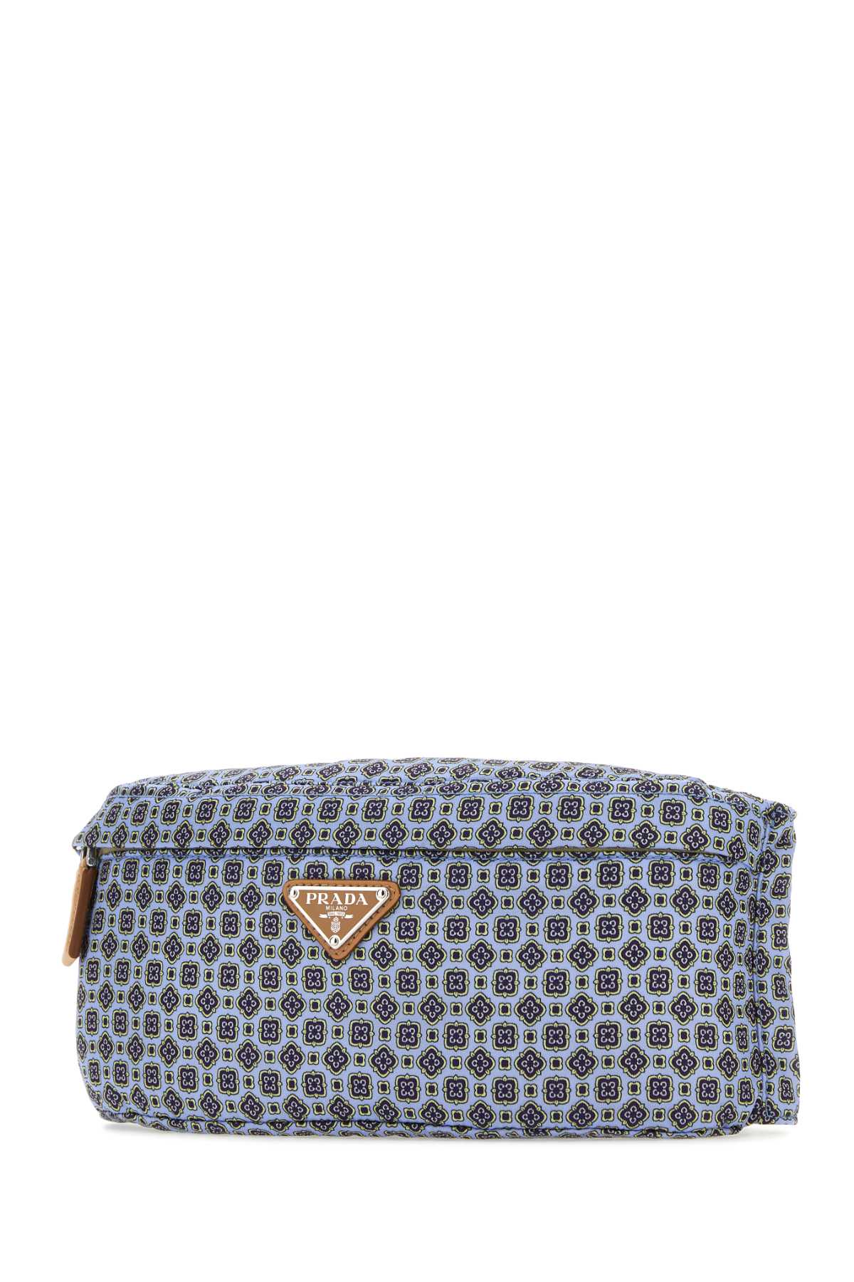 Prada Men Printed Re-Nylon Belt Bag