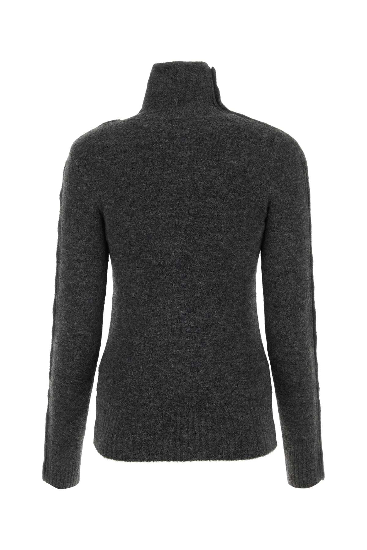 Isabel Marant Women Anthracite Nylon Blend Malo Sweater