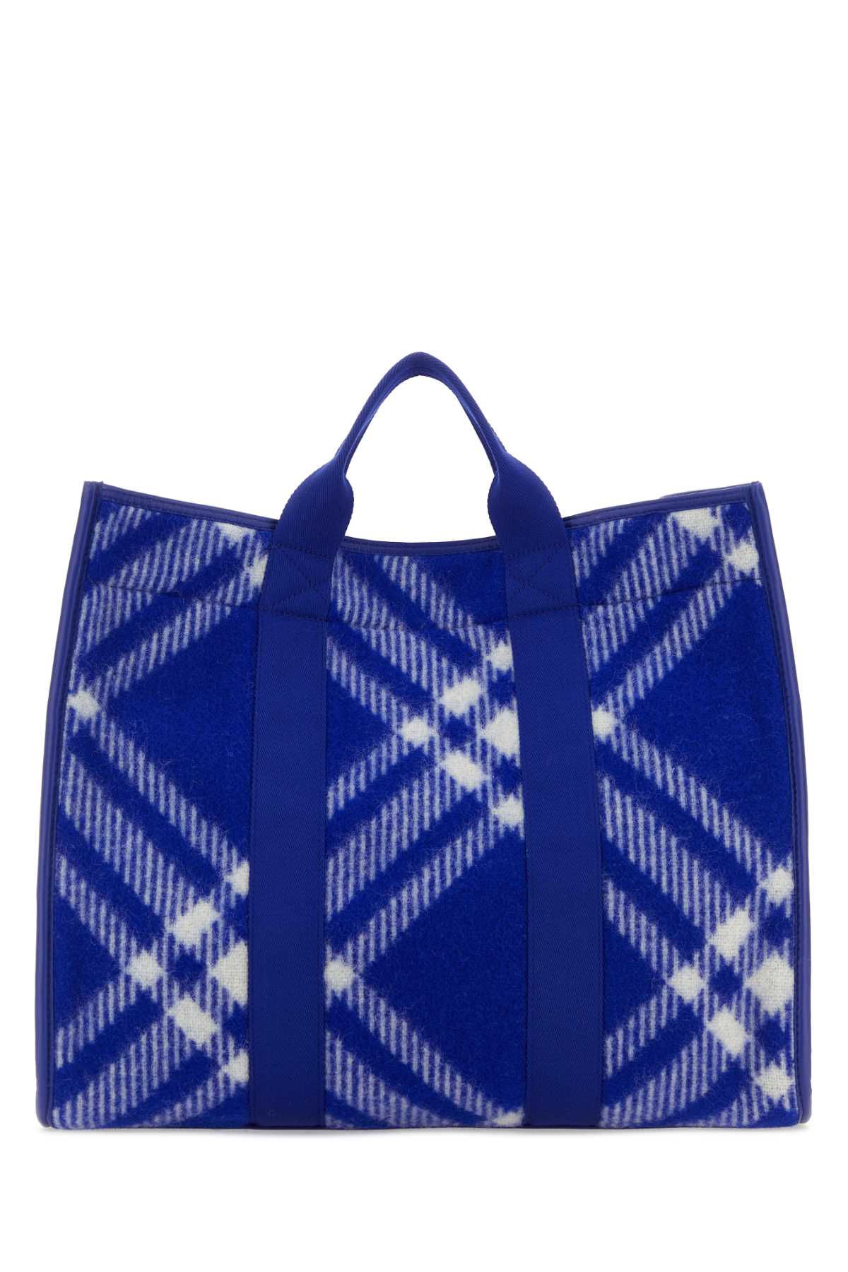 Burberry Men Embroidered Fabric Knight Shopping Bag - JUSTLUXURY