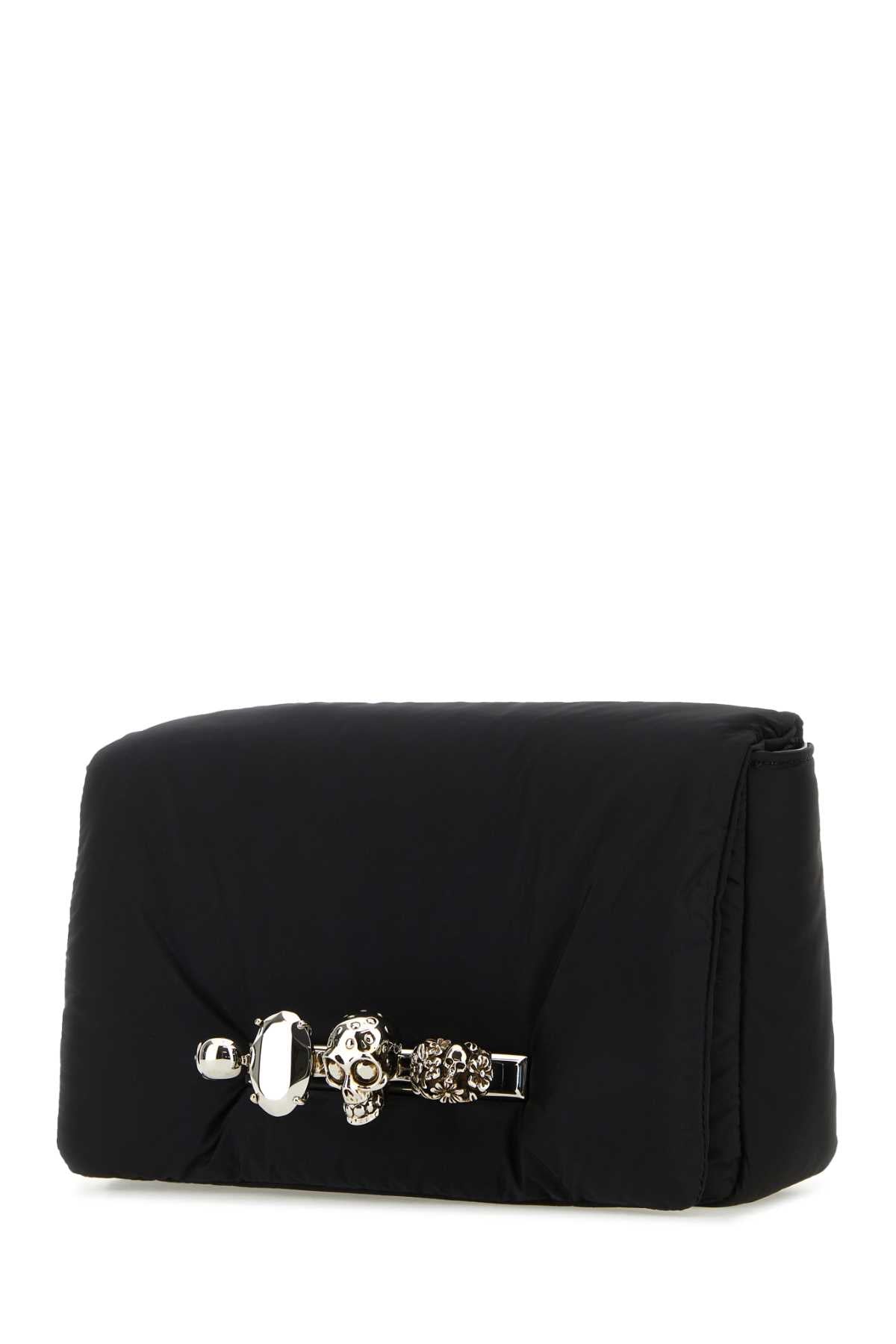 Alexander Mcqueen Men Black Nylon The Puffy Knuckle Belt Bag - JUSTLUXURY