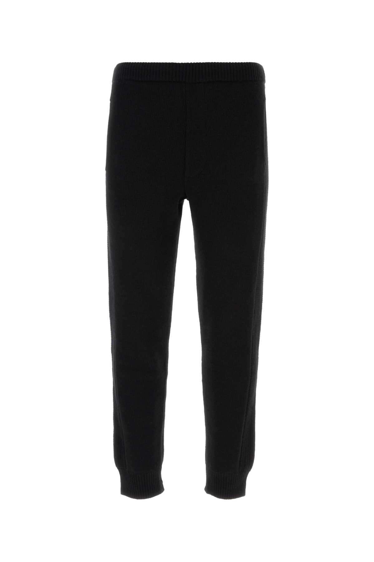 Prada Men Black Wool Blend Pant