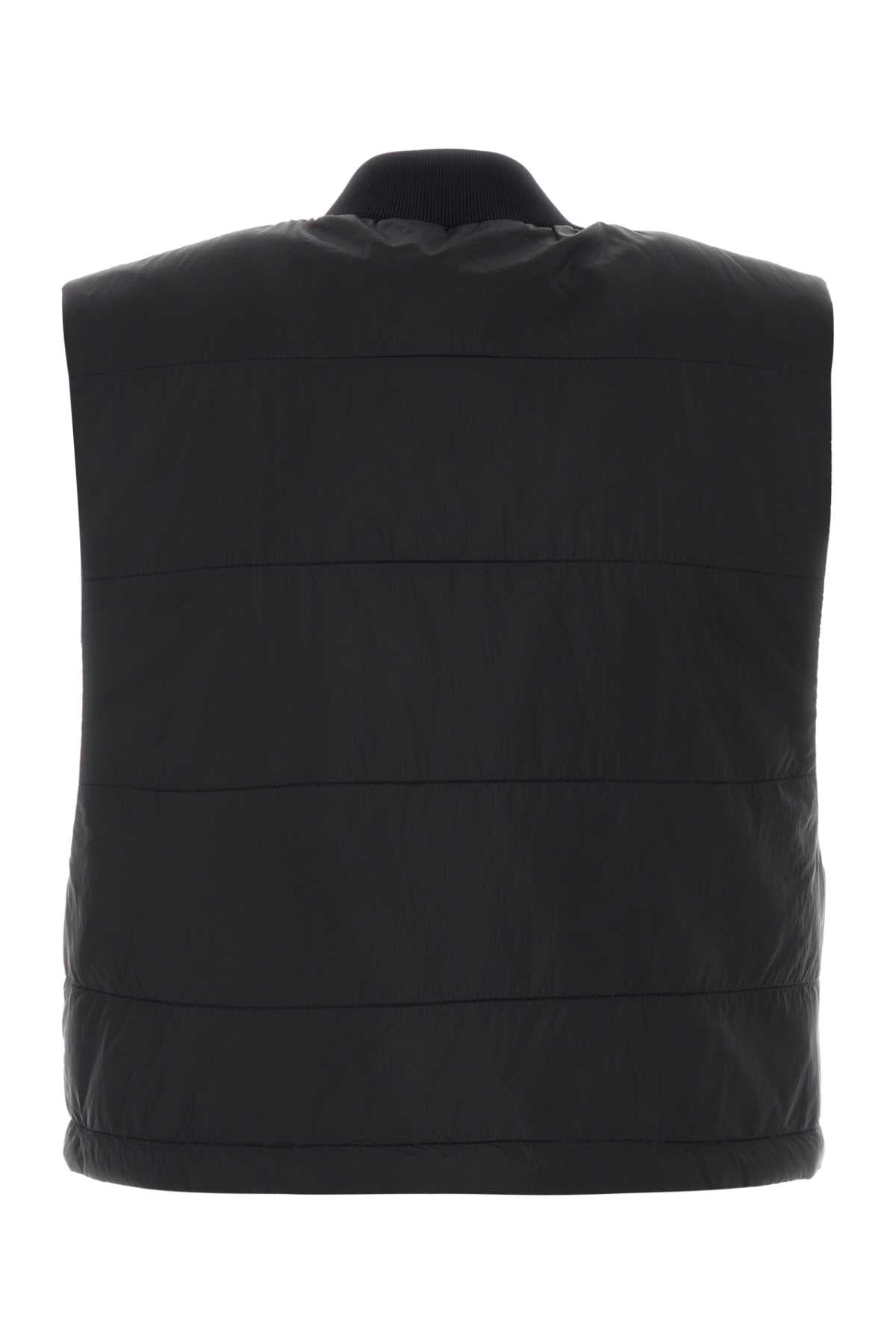 Palm Angels Women Black Nylon Vest
