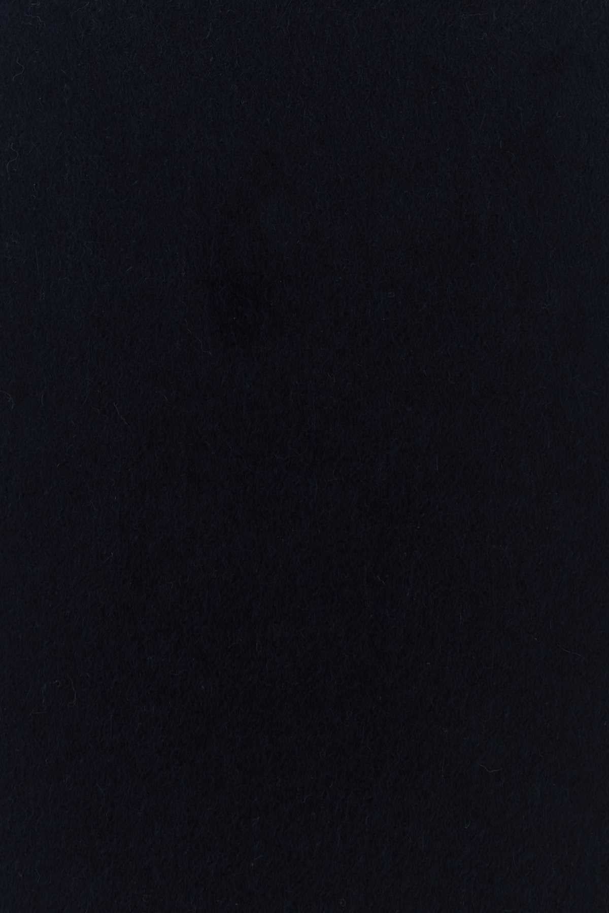 Prada Women Midnight Blue Cashmere Scarf
