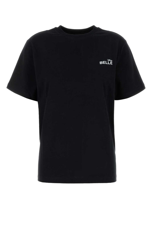 Coperni Women Black Cotton Coperni X Disney Belle T-Shirt