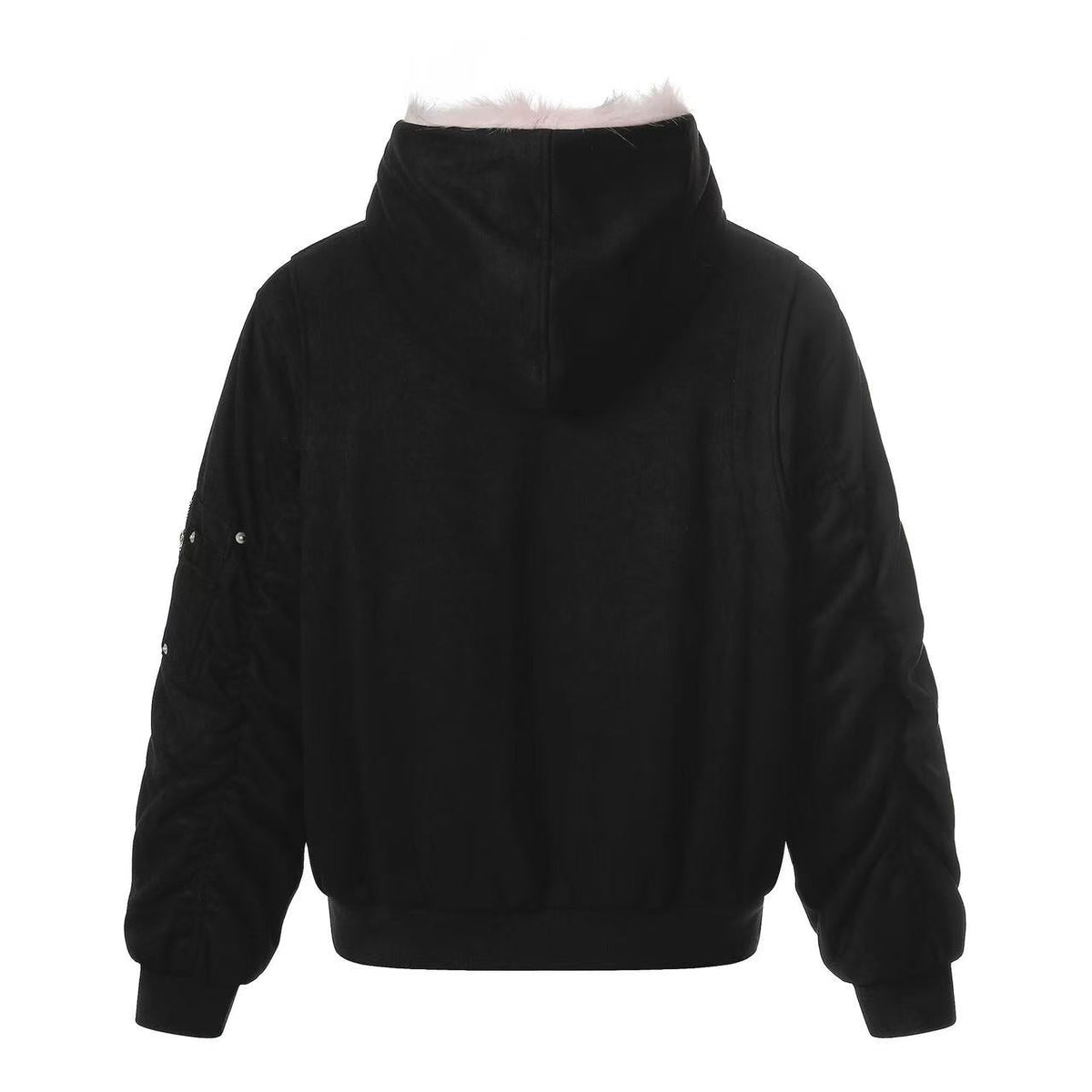 Faux Fur Old-Money Reversible Hooded Coat