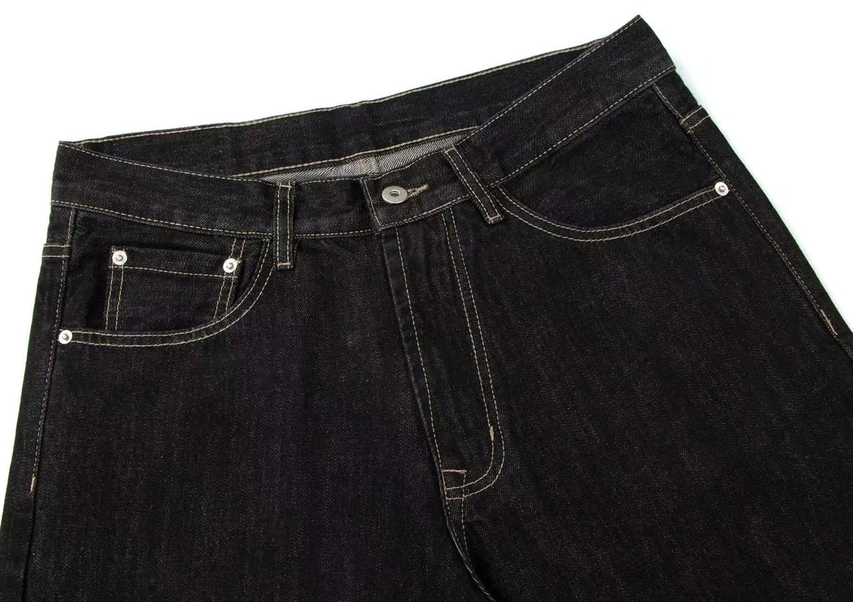 Vintage Raw-Denim Jeans