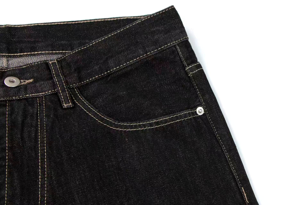 Vintage Raw-Denim Jeans