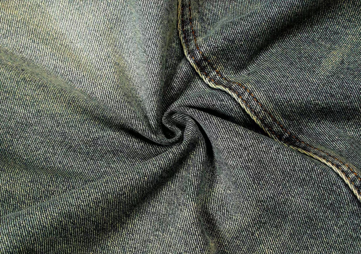Washed Wide-Leg Baggy Jeans