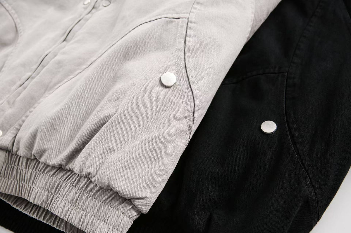 Clean-Fit Faux-Fur Hooded Jacket