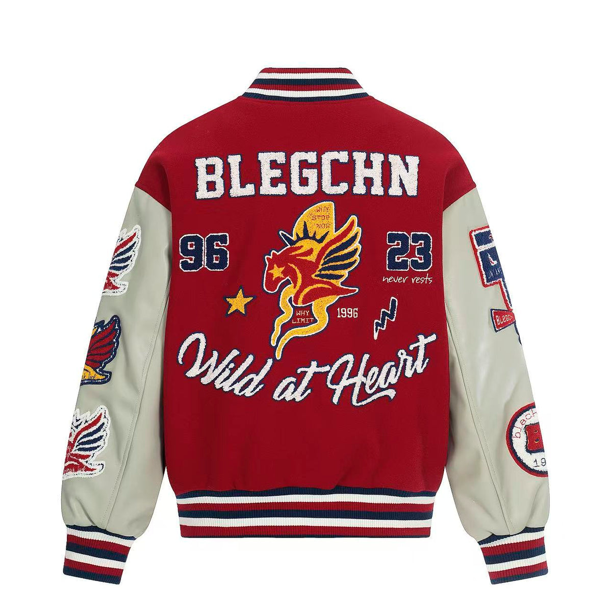 Vintage Embroidered Baseball Jacket