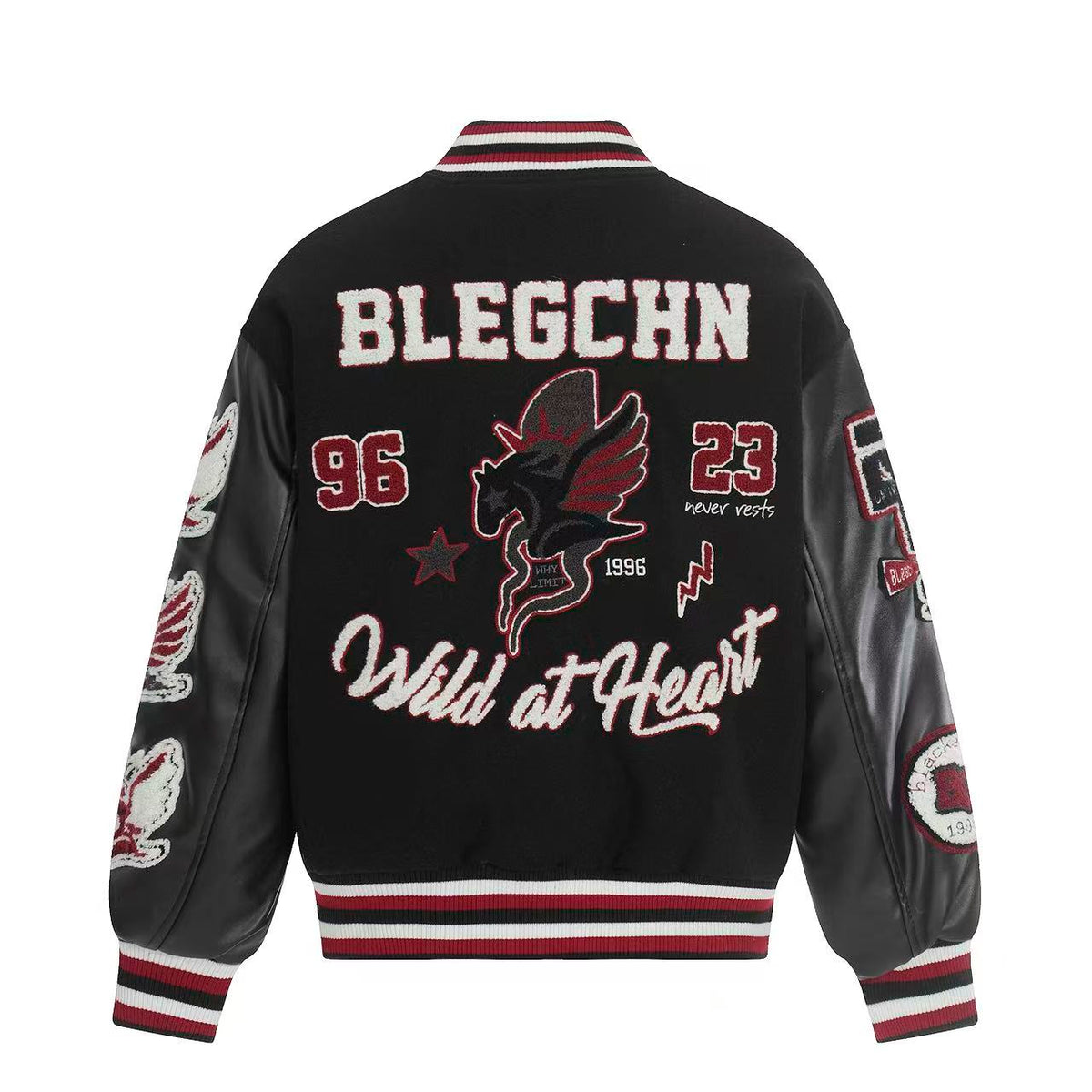 Vintage Embroidered Baseball Jacket