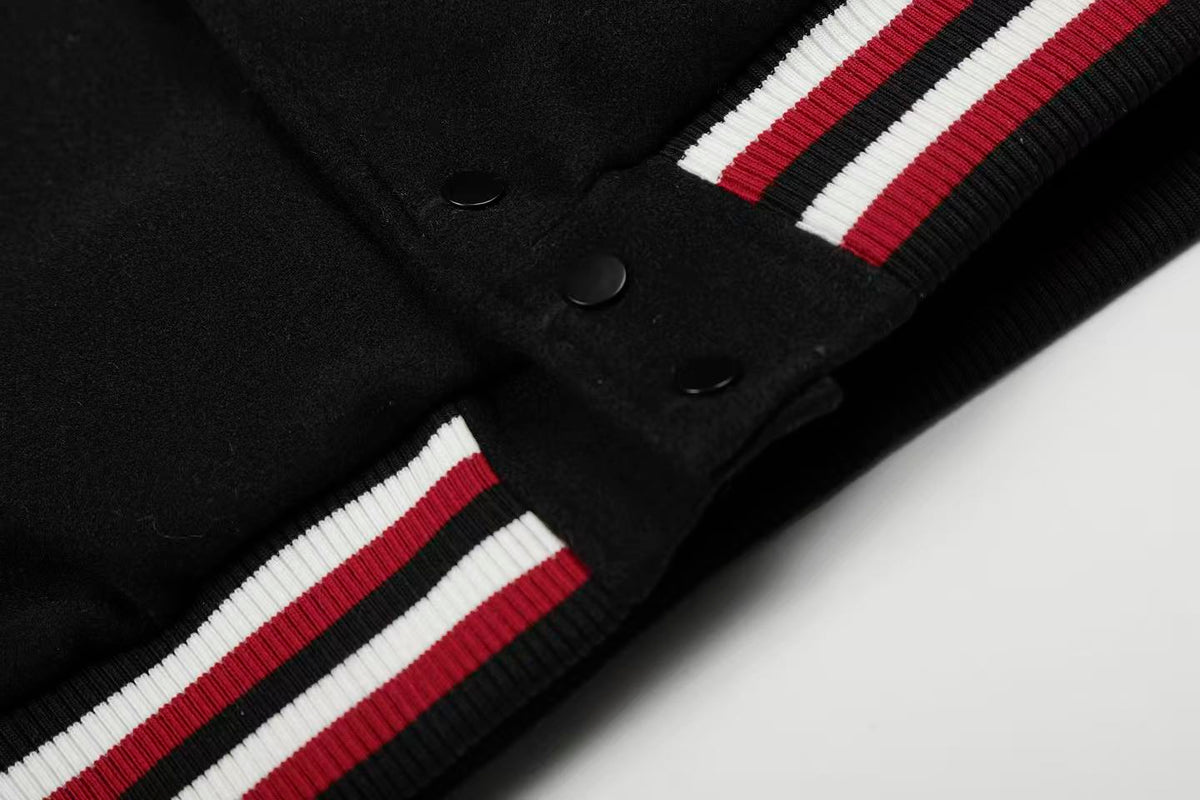 Vintage Embroidered Baseball Jacket
