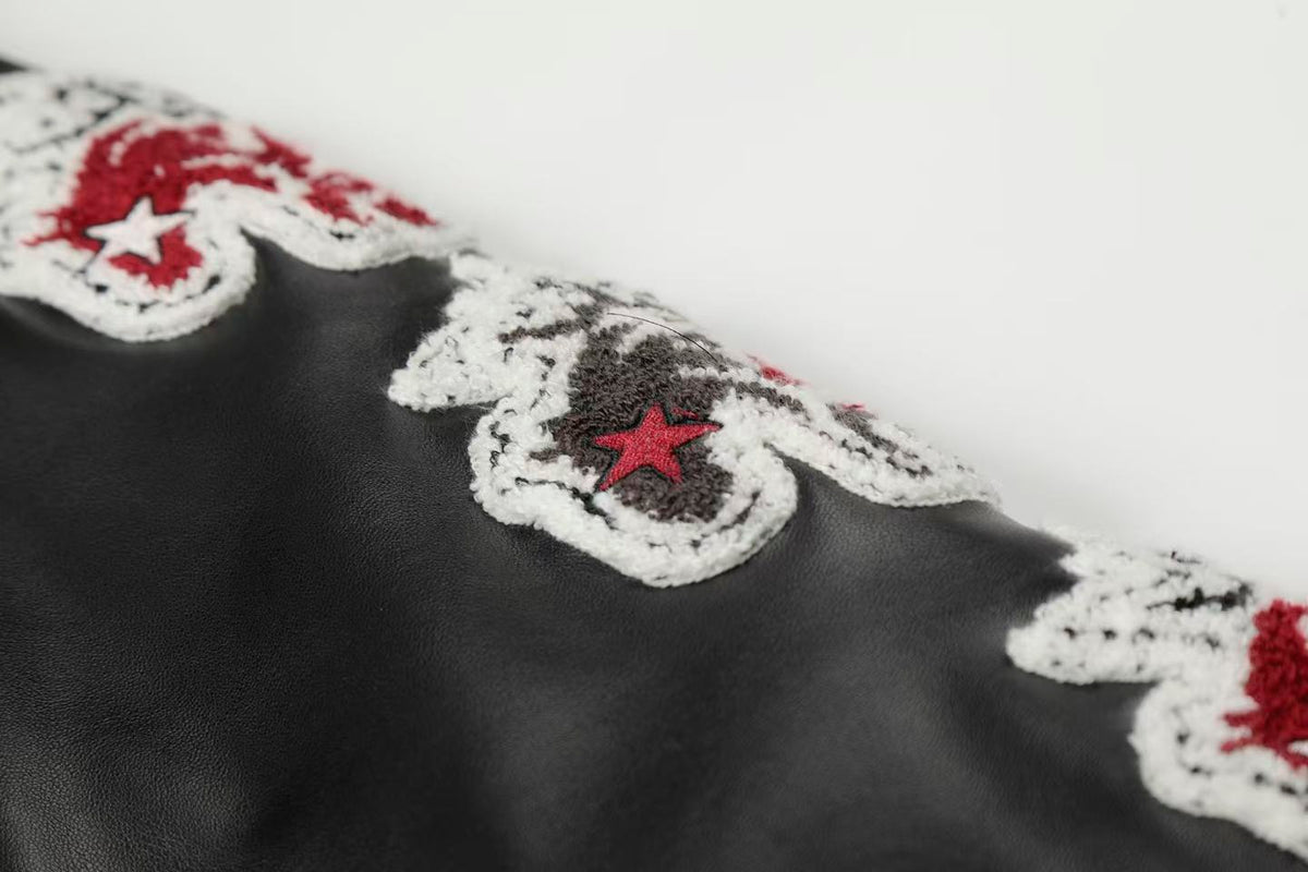 Vintage Embroidered Baseball Jacket
