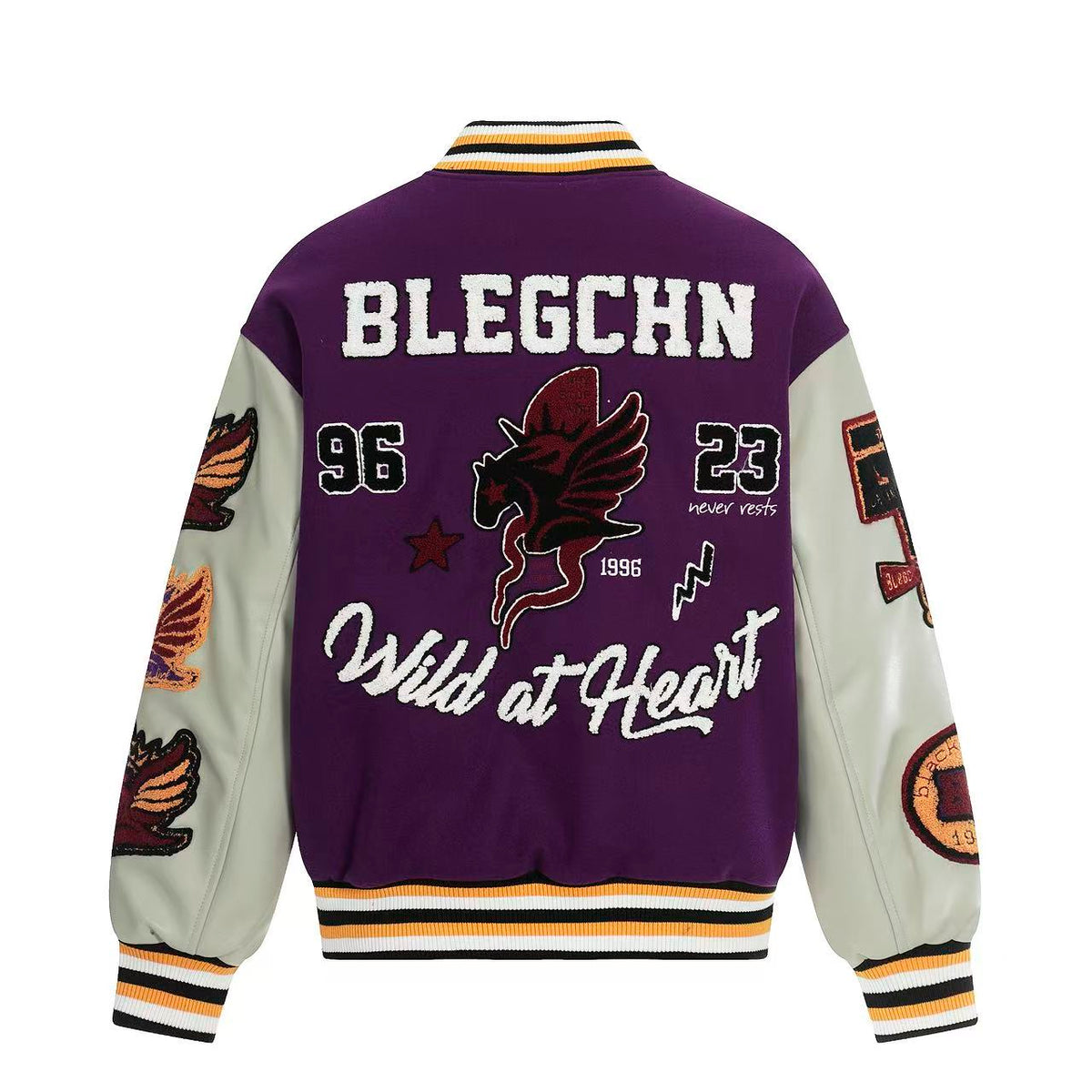 Vintage Embroidered Baseball Jacket