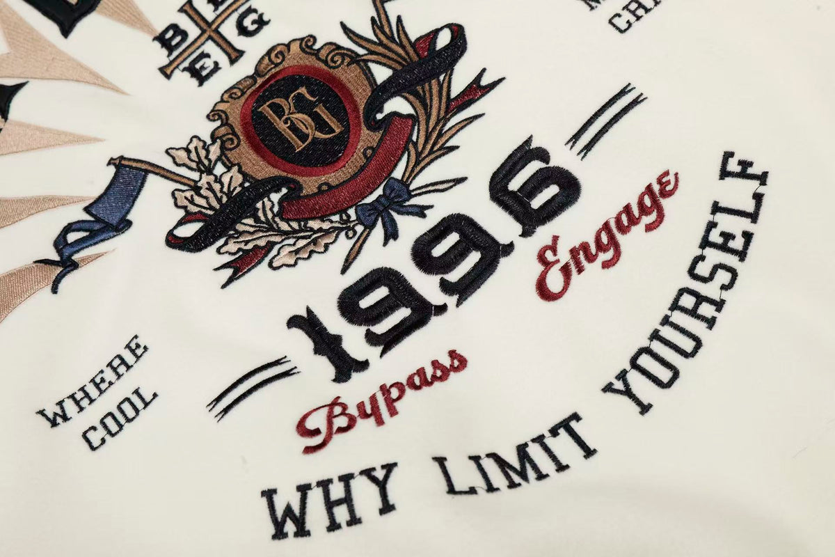 Vintage Embroidered Baseball Jacket