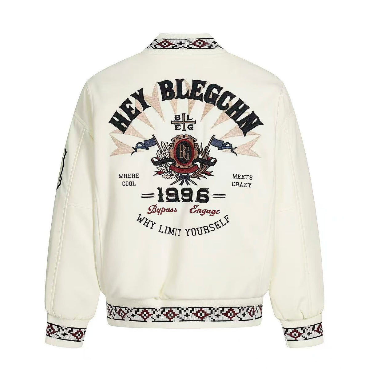Vintage Embroidered Baseball Jacket