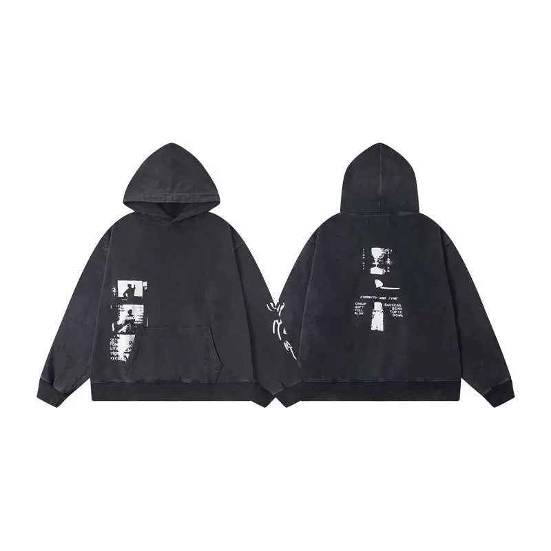 Abstract Look | Artistic Print Hoodie