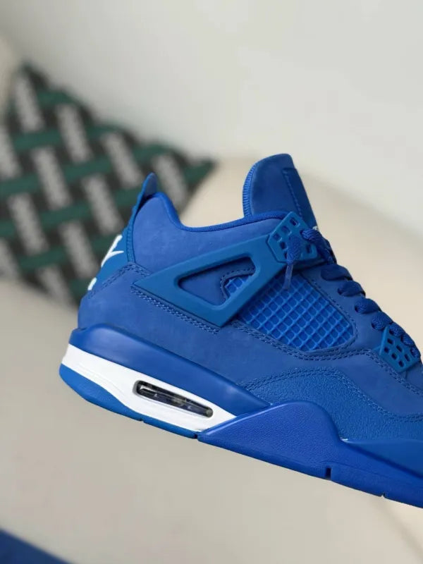 Air Jordan 4 x Nigel Sylvester “Brick By Brick” Sneakers – Blue