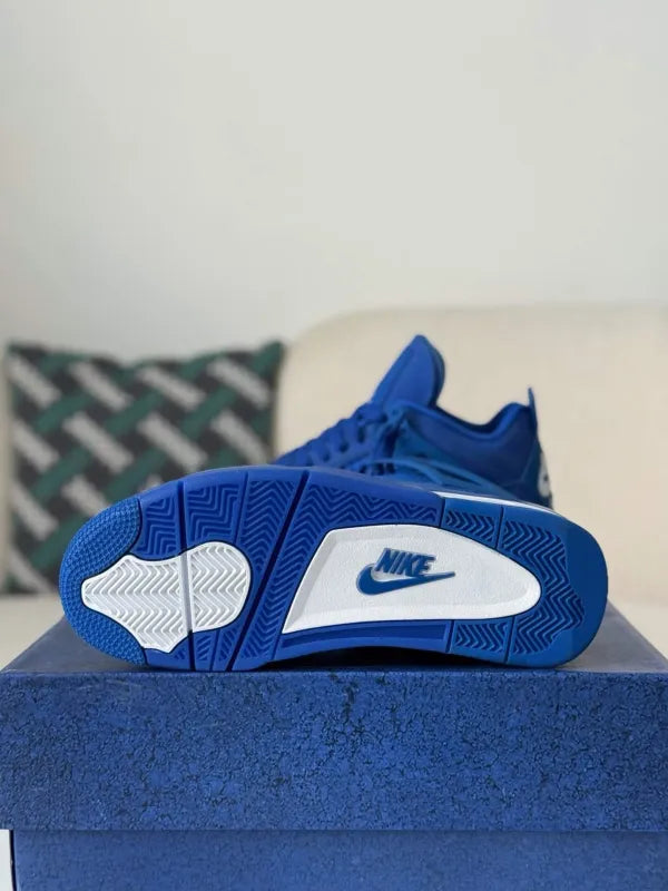 Air Jordan 4 x Nigel Sylvester “Brick By Brick” Sneakers – Blue