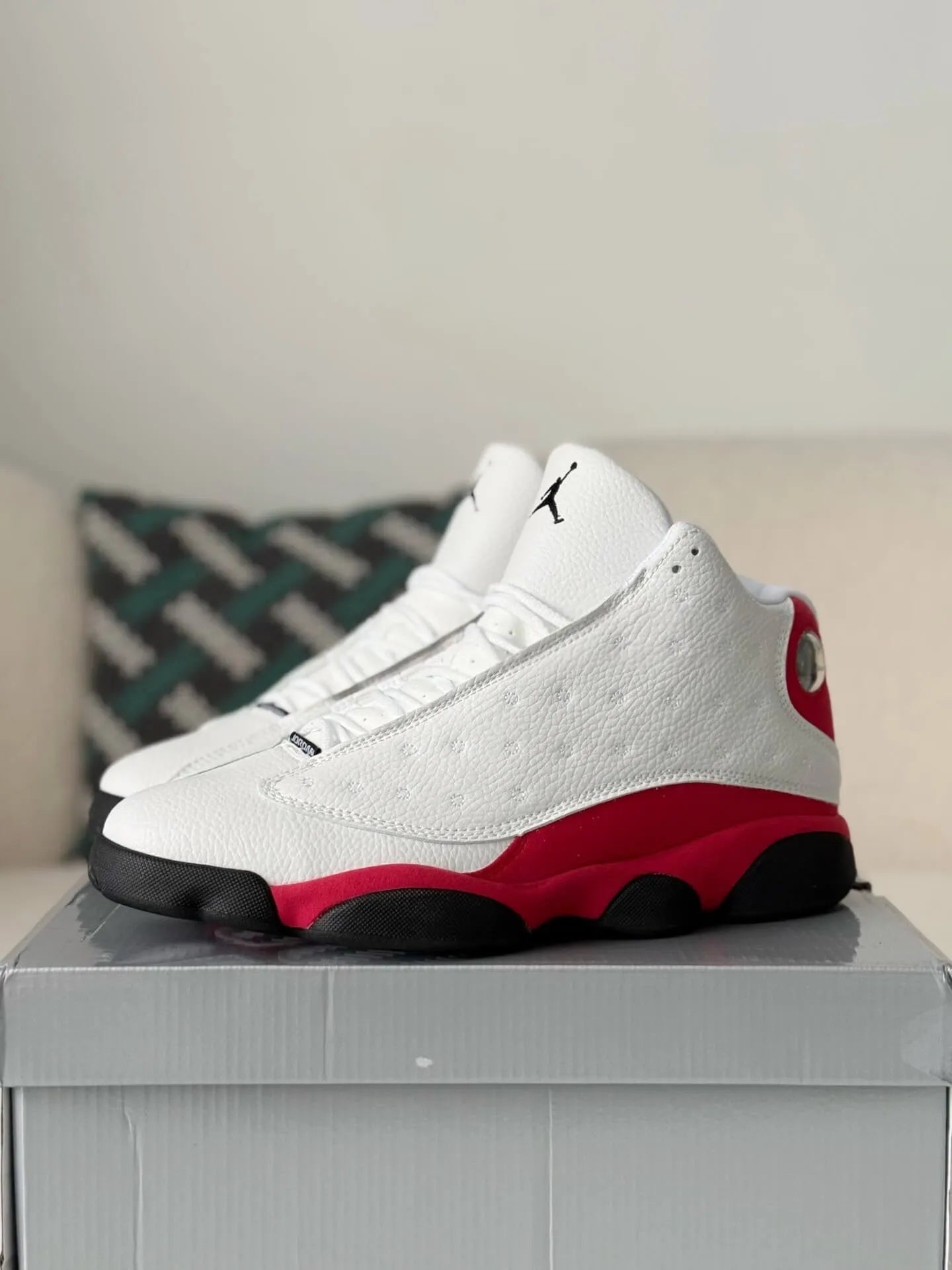 Air Jordan 13 Retro “Chicago” Sneakers – White, Red & Black