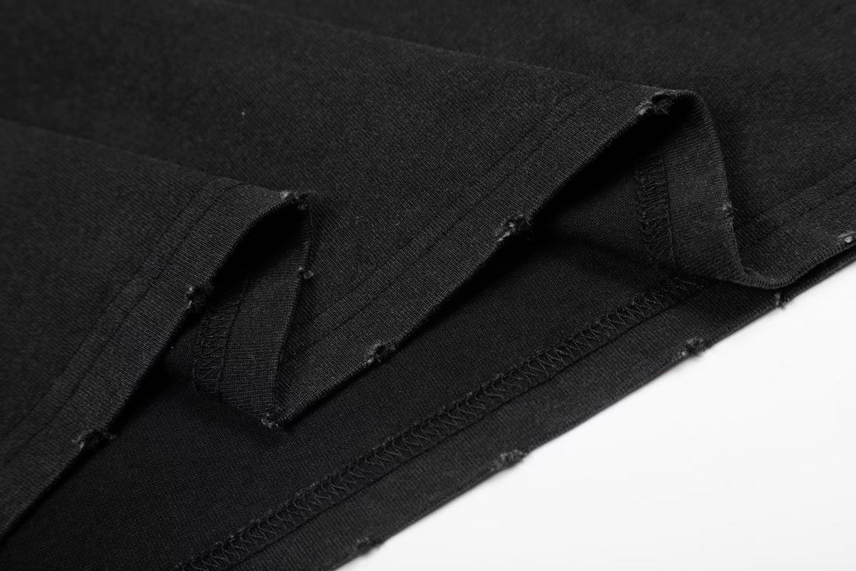 Streetwear Sexy Tongue Print Short Sleeve