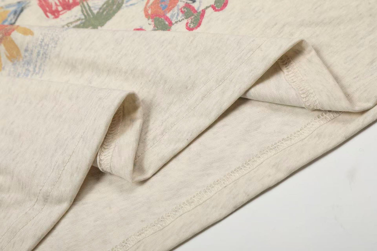 Streetwear Print Long Sleeve