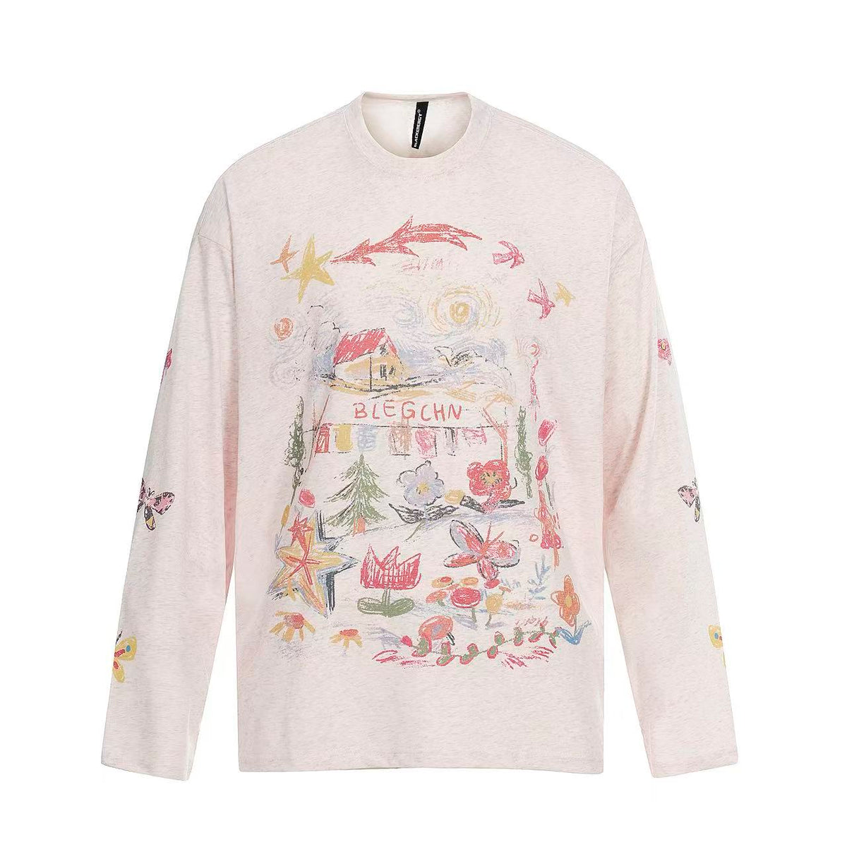 Streetwear Print Long Sleeve