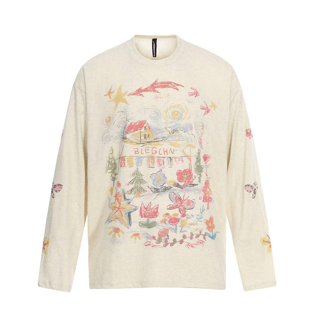 Streetwear Print Long Sleeve