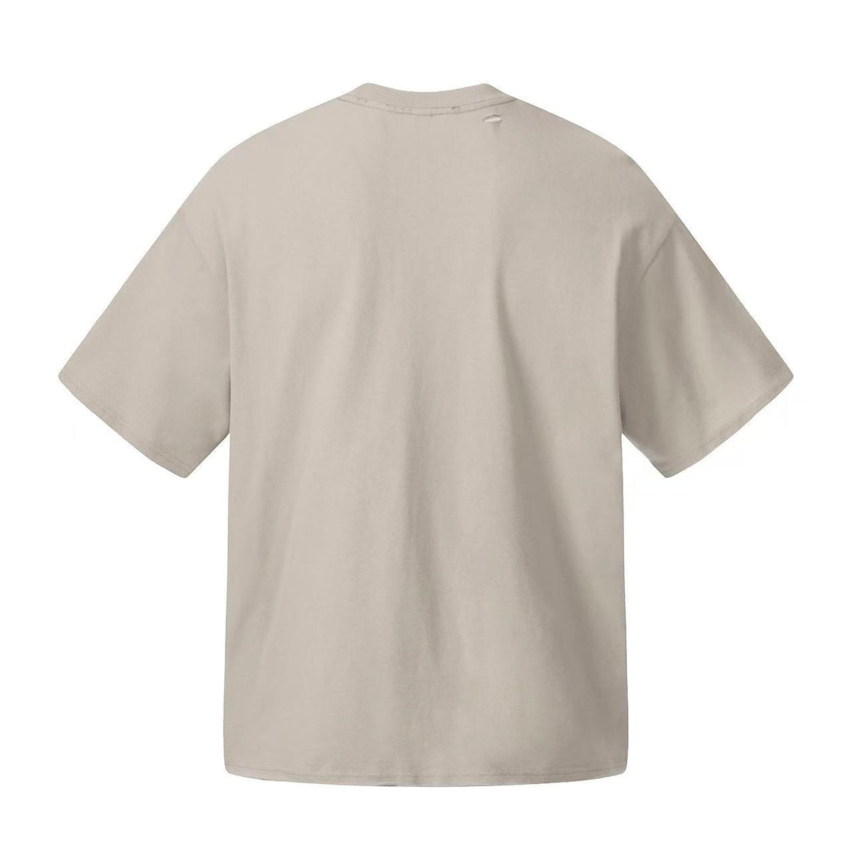 Streetwear Distressed Face Print Short Sleeve
