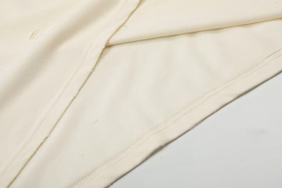 Distressed Patch Number 23 Embroidery Long Sleeve