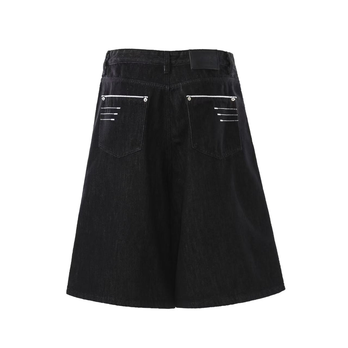 Vintage Baggy Wide-Leg Denim Jorts