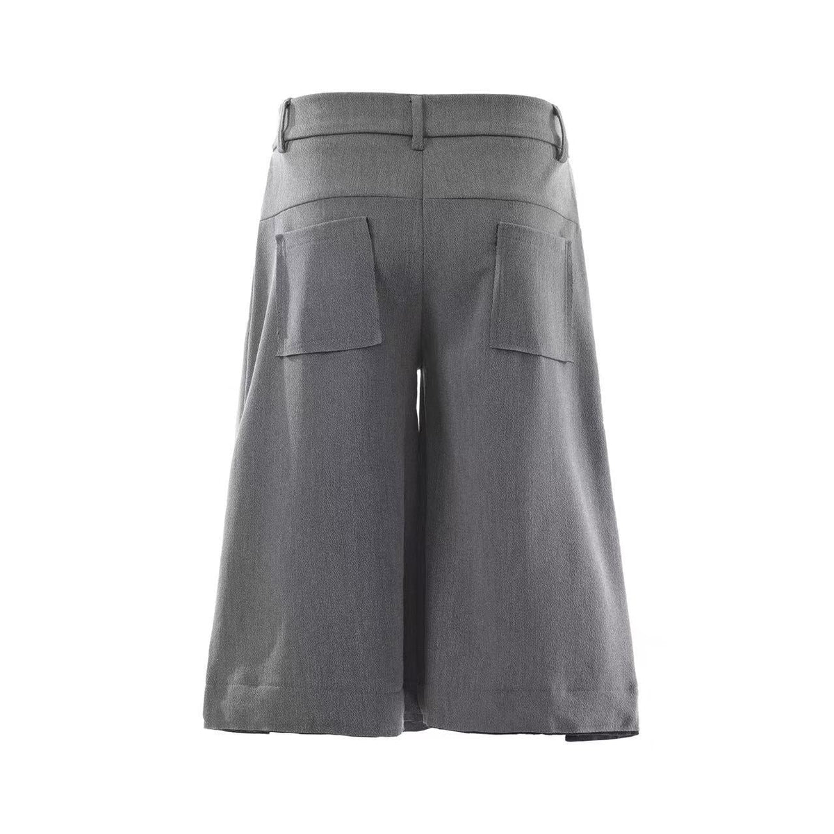 Oversized High-Waist Wide-Leg Shorts