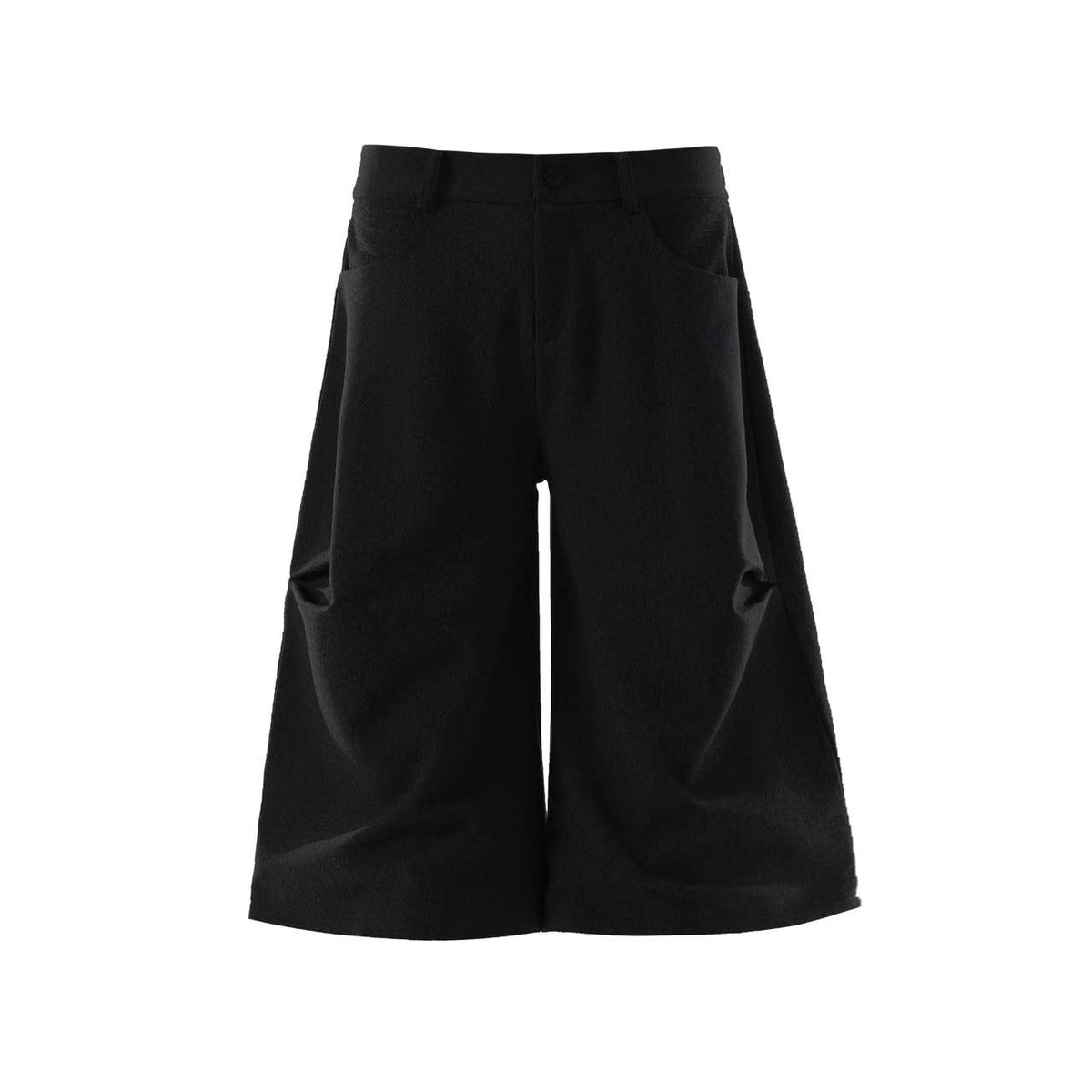 Oversized High-Waist Wide-Leg Shorts