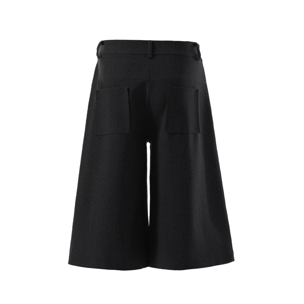 Oversized High-Waist Wide-Leg Shorts