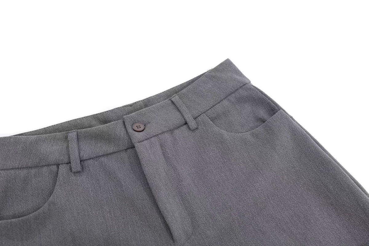 Oversized High-Waist Wide-Leg Shorts