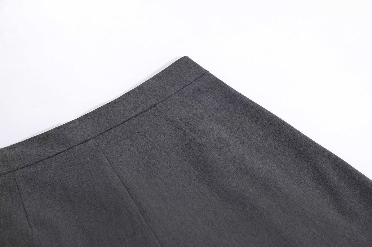 Wrap Front Pleated Wide-Leg Shorts