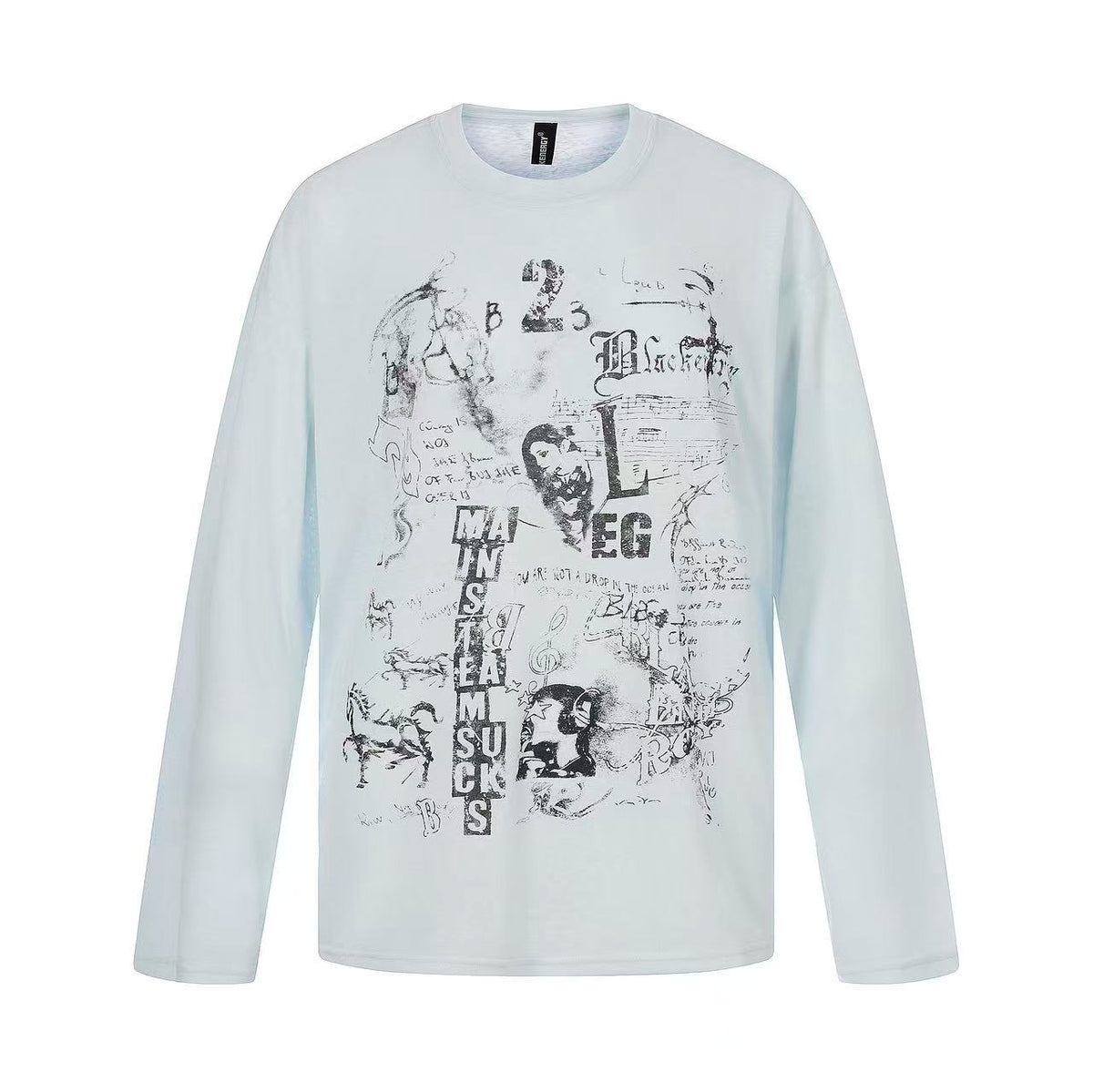 Streetwear Print Long Sleeve