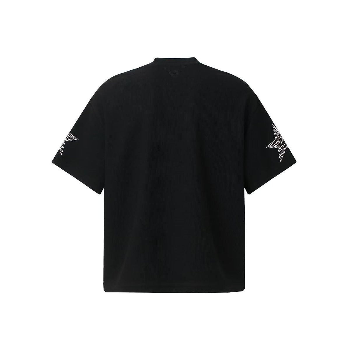 Streetwear Waffle Tiger Graphic Print T-Shirt