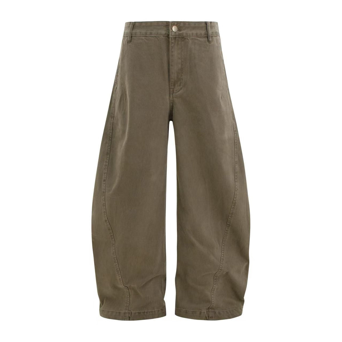 Wide-Leg Baggy Cargo Pants