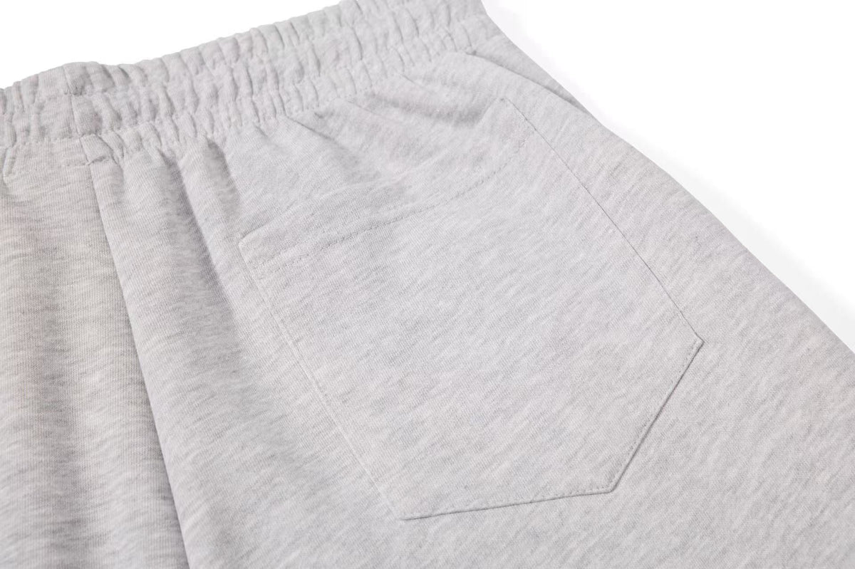 Side Lace-Up Detail Baggy Wide-Leg Sweatpants