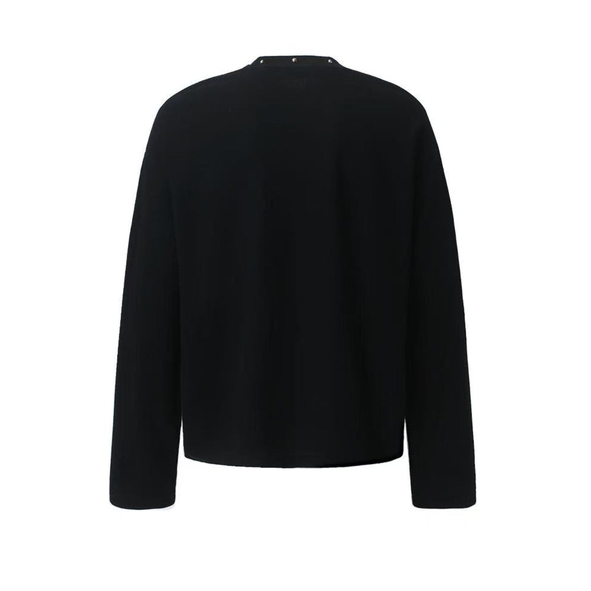 Streetwear Letter Print Waffle Knit Long Sleeve