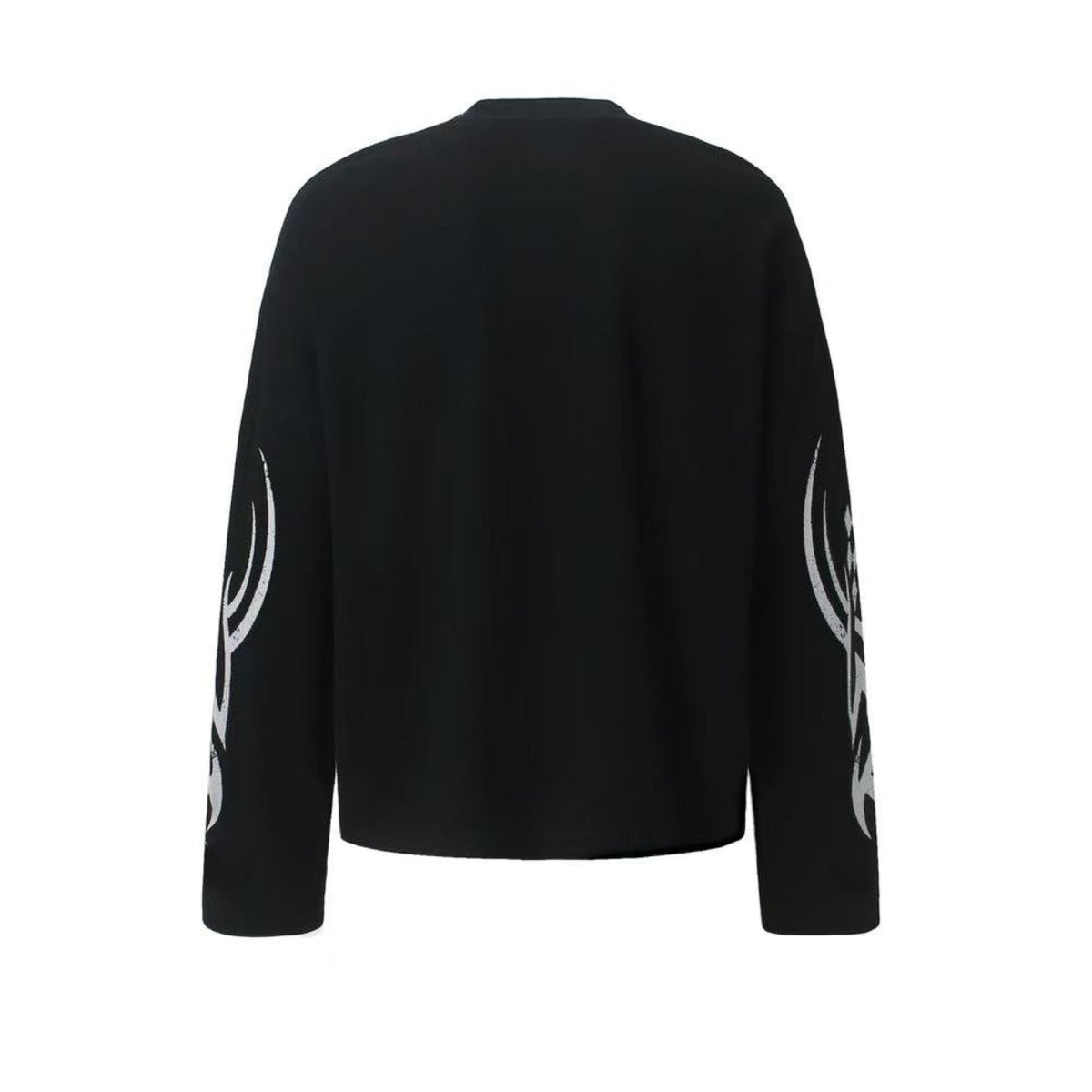 Vintage Racing 888 Graphic Waffle Knit Long Sleeve