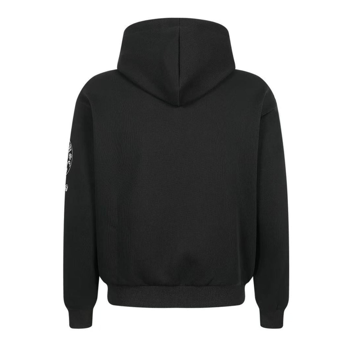 Streetwear Flag Graphic Zip-Up Hoodie